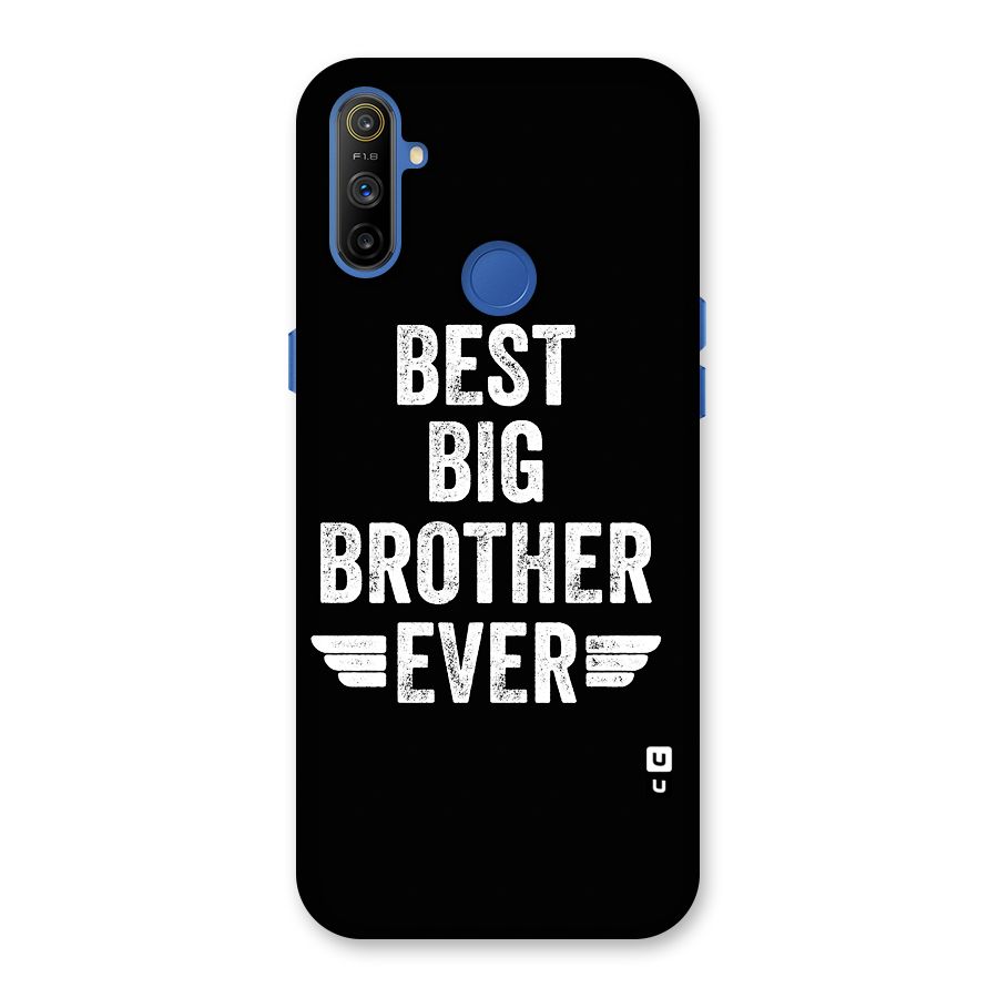 Best Big Brother Ever Back Case for Realme Narzo 10A