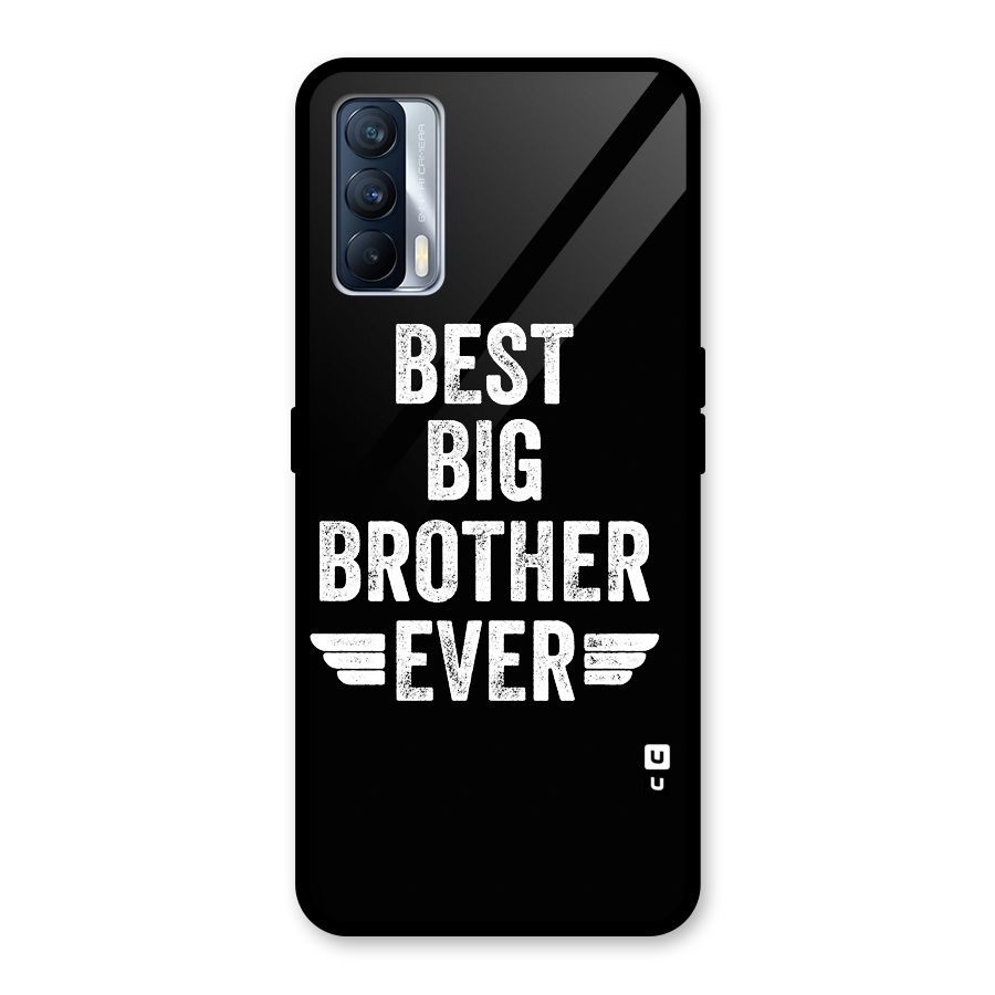 Best Big Brother Ever Glass Back Case for Realme X7