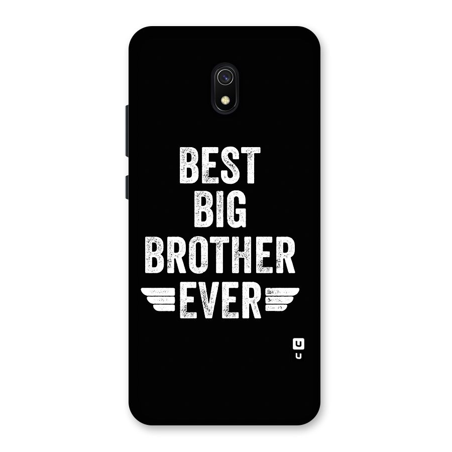 Best Big Brother Ever Back Case for Redmi 8A