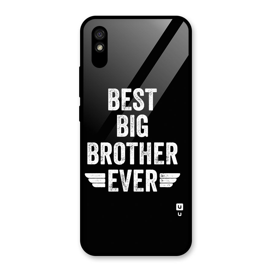 Best Big Brother Ever Glass Back Case for Redmi 9A