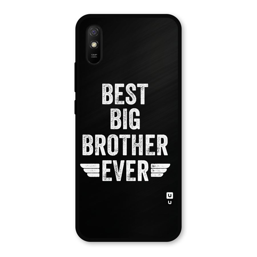 Best Big Brother Ever Glass Back Case for Redmi 9i