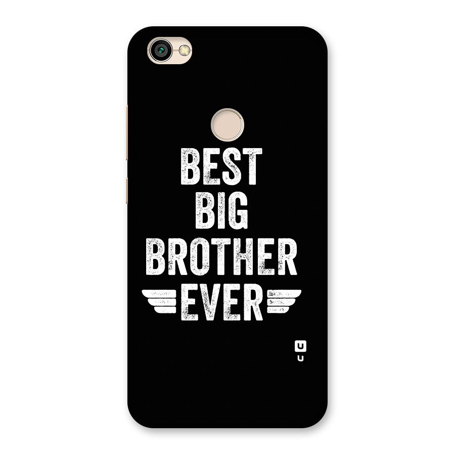 Best Big Brother Ever Back Case for Redmi Y1 2017