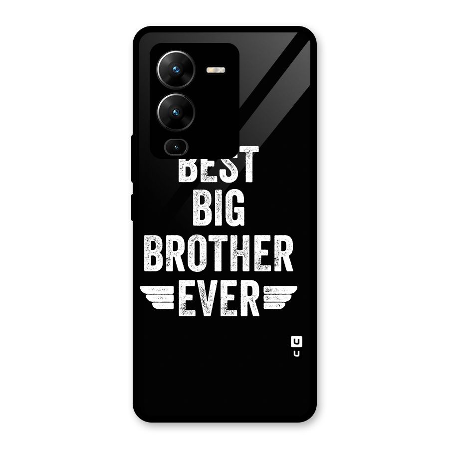 Best Big Brother Ever Glass Back Case for Vivo V25 Pro