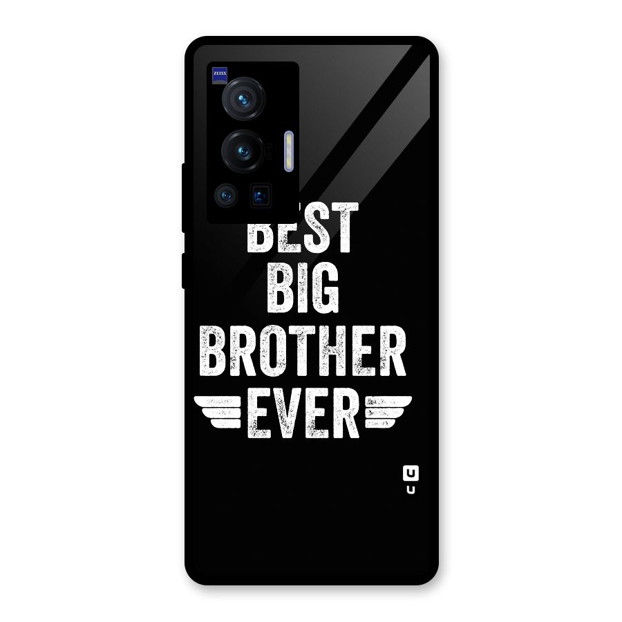 Best Big Brother Ever Glass Back Case for Vivo X70 Pro