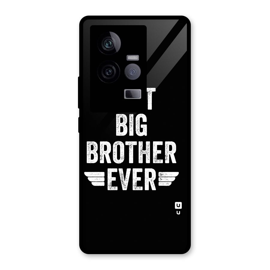 Best Big Brother Ever Glass Back Case for Vivo iQOO 11 5G