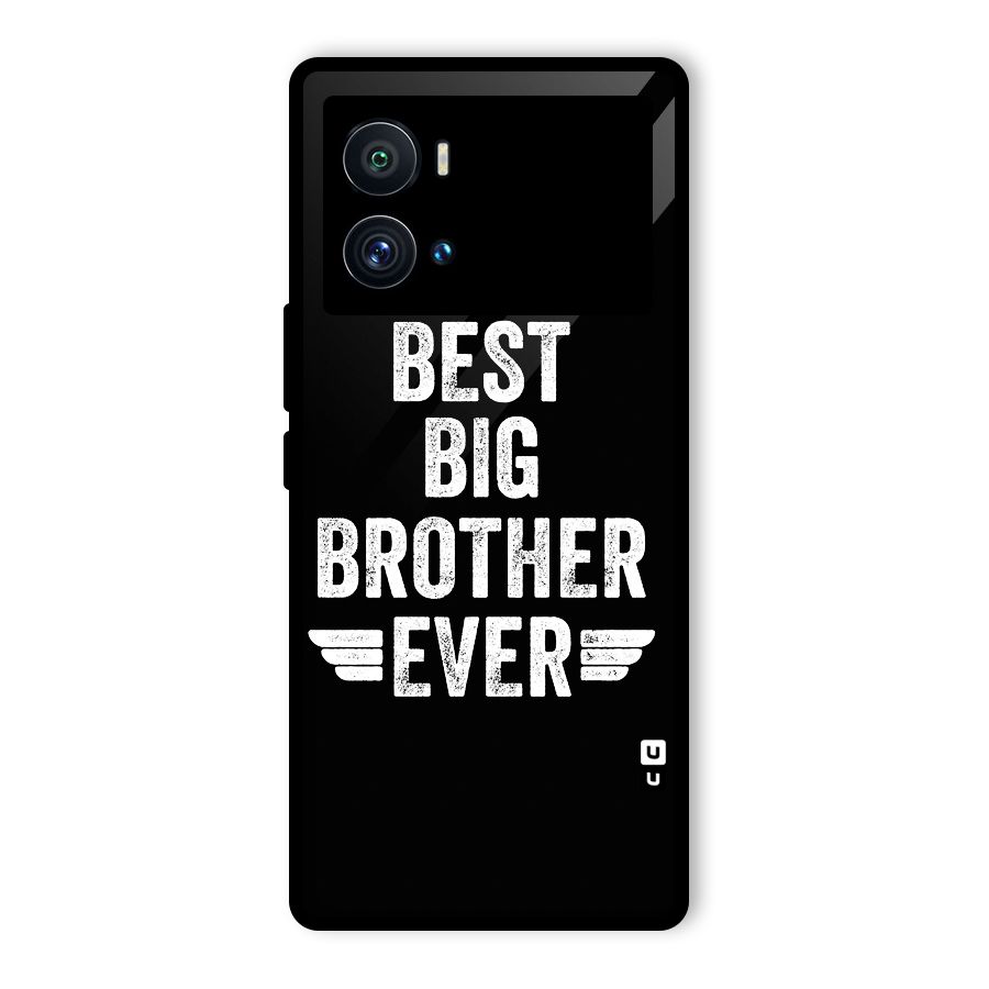 Best Big Brother Ever Glass Back Case for Vivo iQOO 9 Pro
