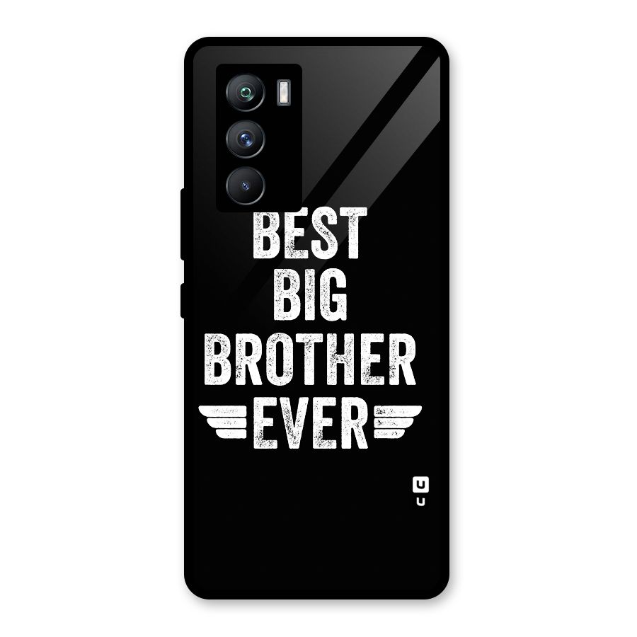 Best Big Brother Ever Glass Back Case for Vivo iQOO 9 SE