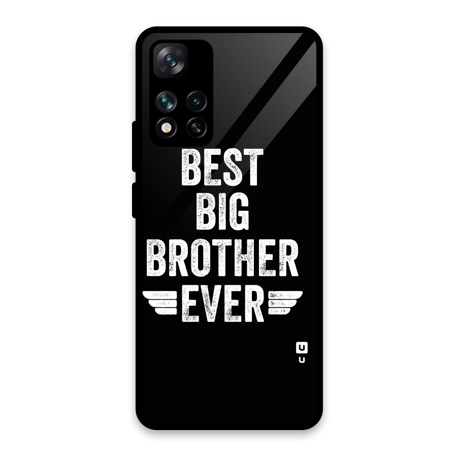 Best Big Brother Ever Glass Back Case for Xiaomi 11i 5G