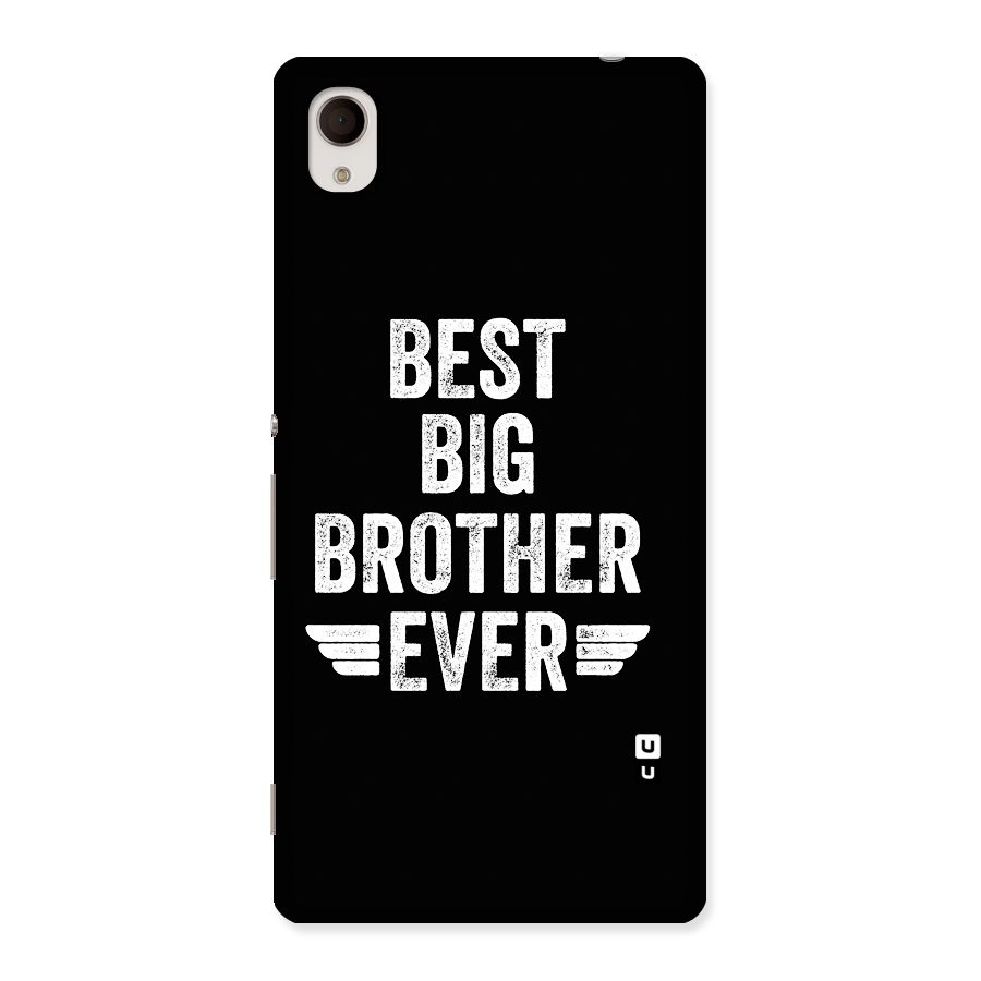 Best Big Brother Ever Back Case for Xperia M4 Aqua