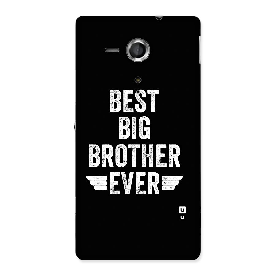 Best Big Brother Ever Back Case for Xperia Sp
