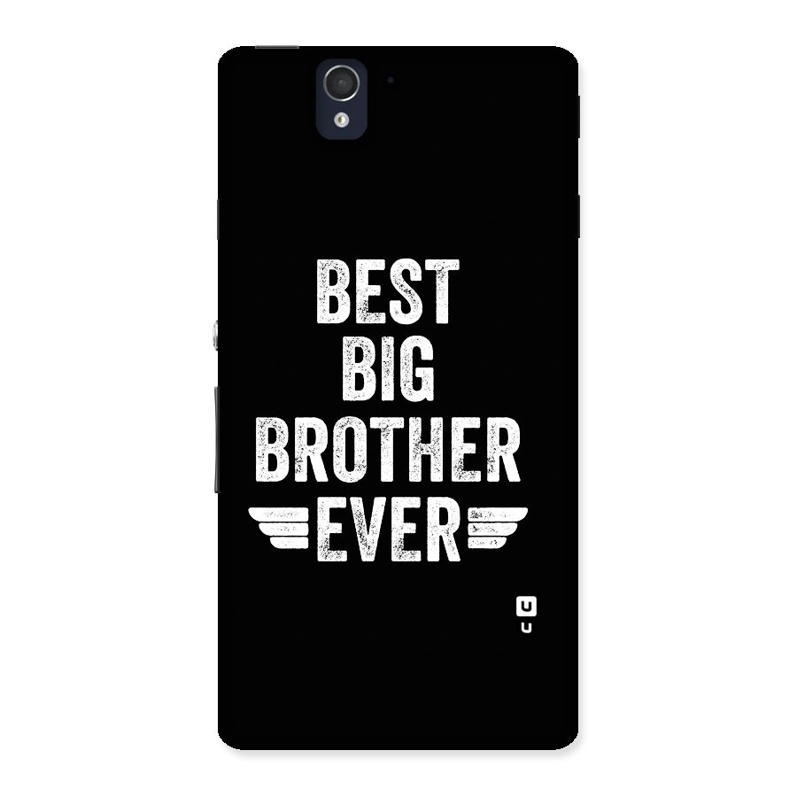 Best Big Brother Ever Back Case for Xperia Z