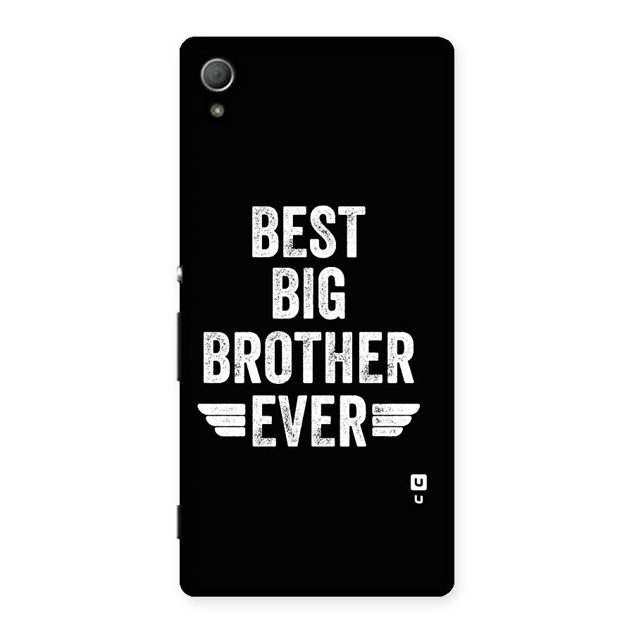 Best Big Brother Ever Back Case for Xperia Z4