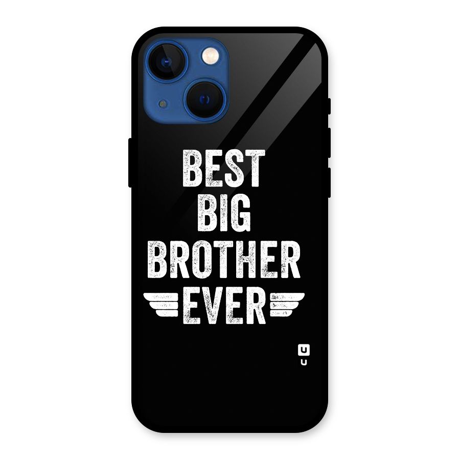 Best Big Brother Ever Glass Back Case for iPhone 13 Mini