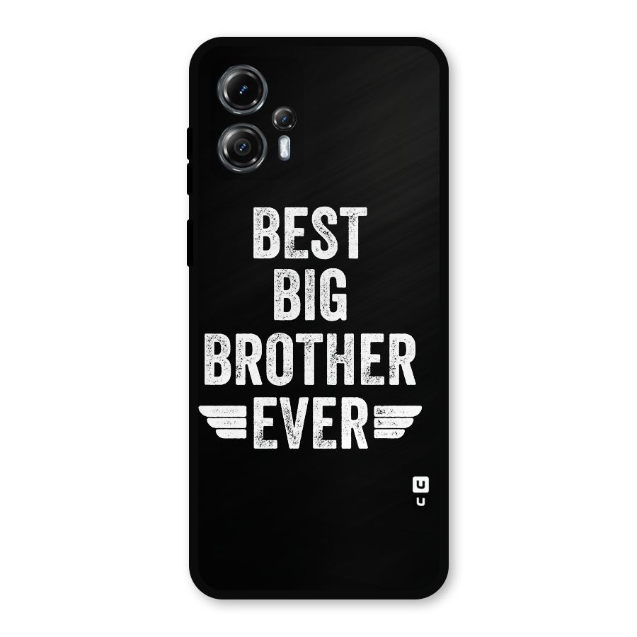 Best Big Brother Ever Metal Back Case for Moto G13
