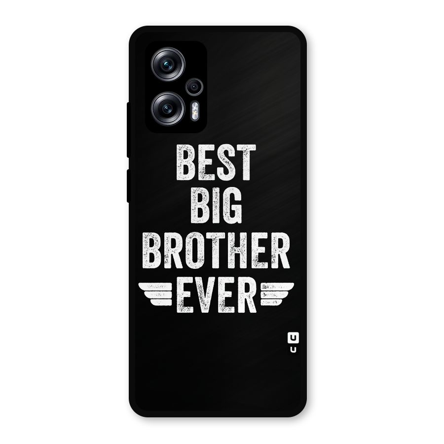 Best Big Brother Ever Metal Back Case for Redmi K50i