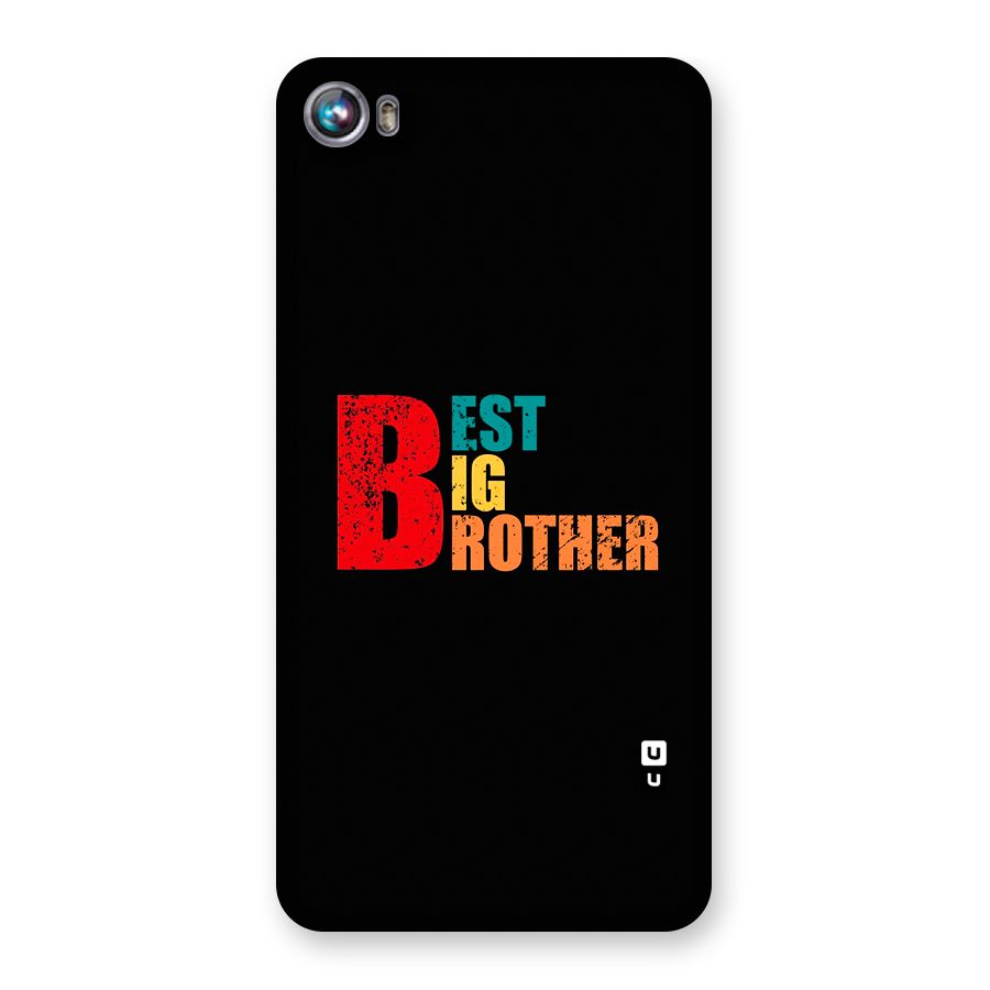 Best Big Brother Back Case for Canvas Fire 4 (A107)