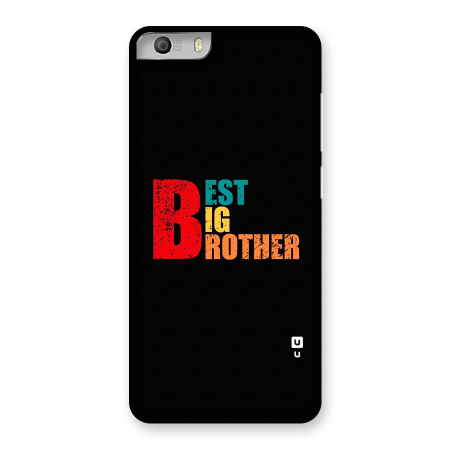 Best Big Brother Back Case for Canvas Knight 2