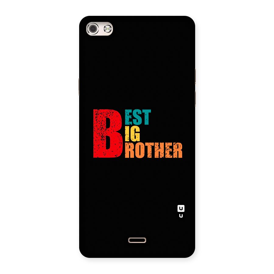 Best Big Brother Back Case for Canvas Silver 5