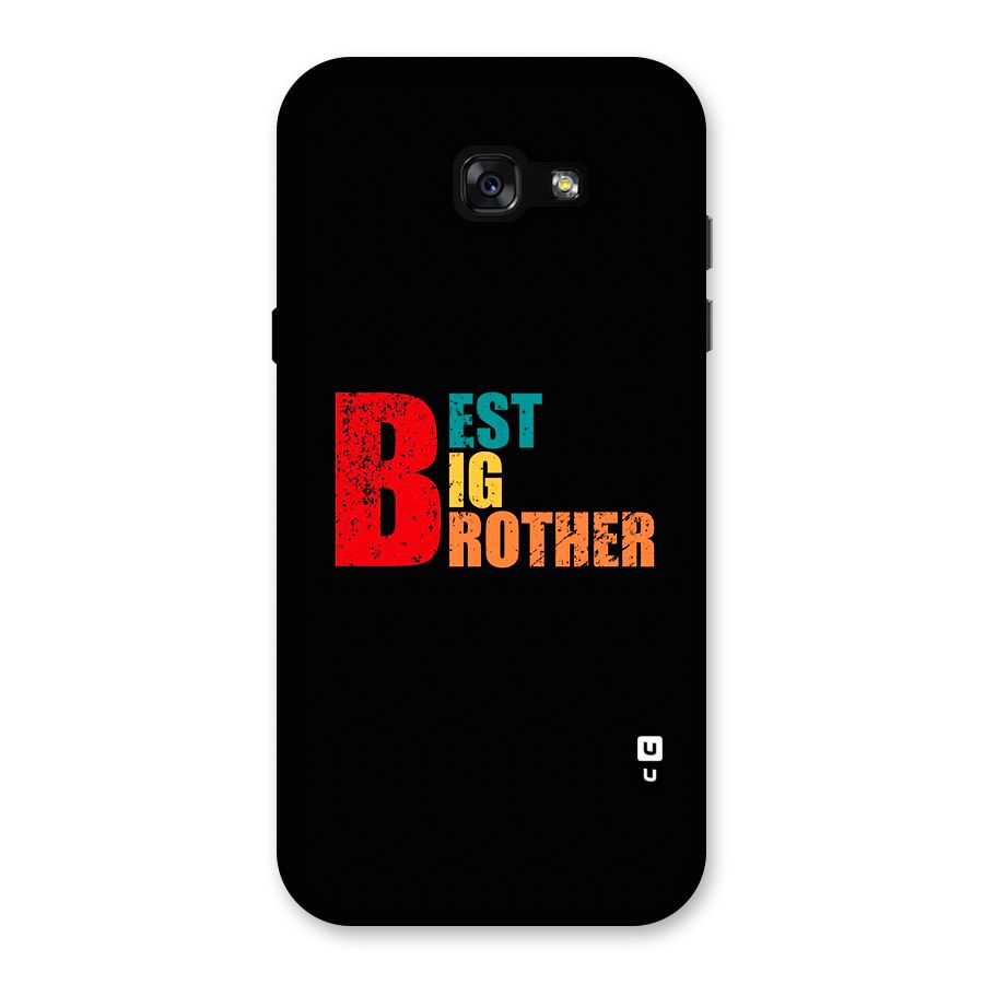 Best Big Brother Back Case for Galaxy A7 (2017)