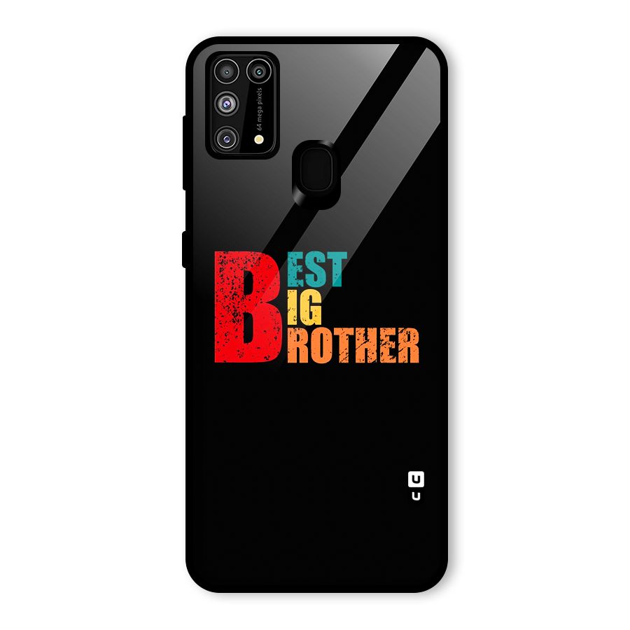 Best Big Brother Glass Back Case for Galaxy F41