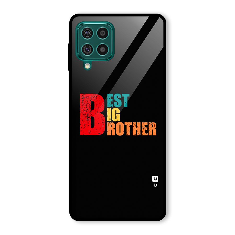 Best Big Brother Glass Back Case for Galaxy F62