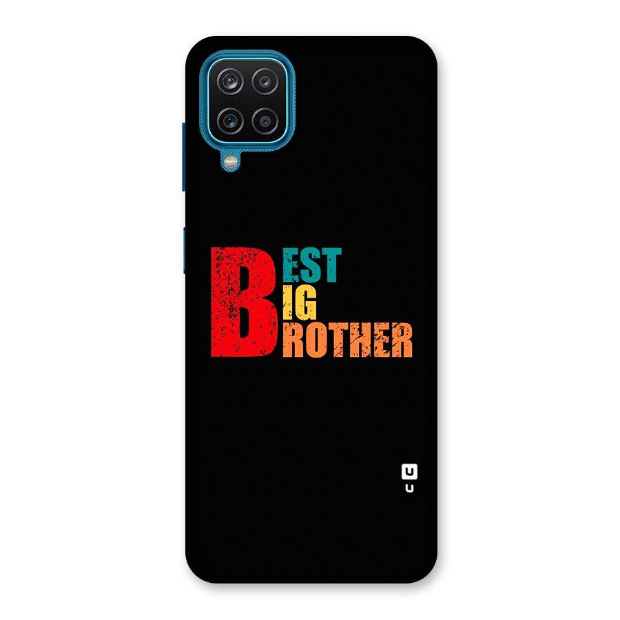Best Big Brother Back Case for Galaxy M12