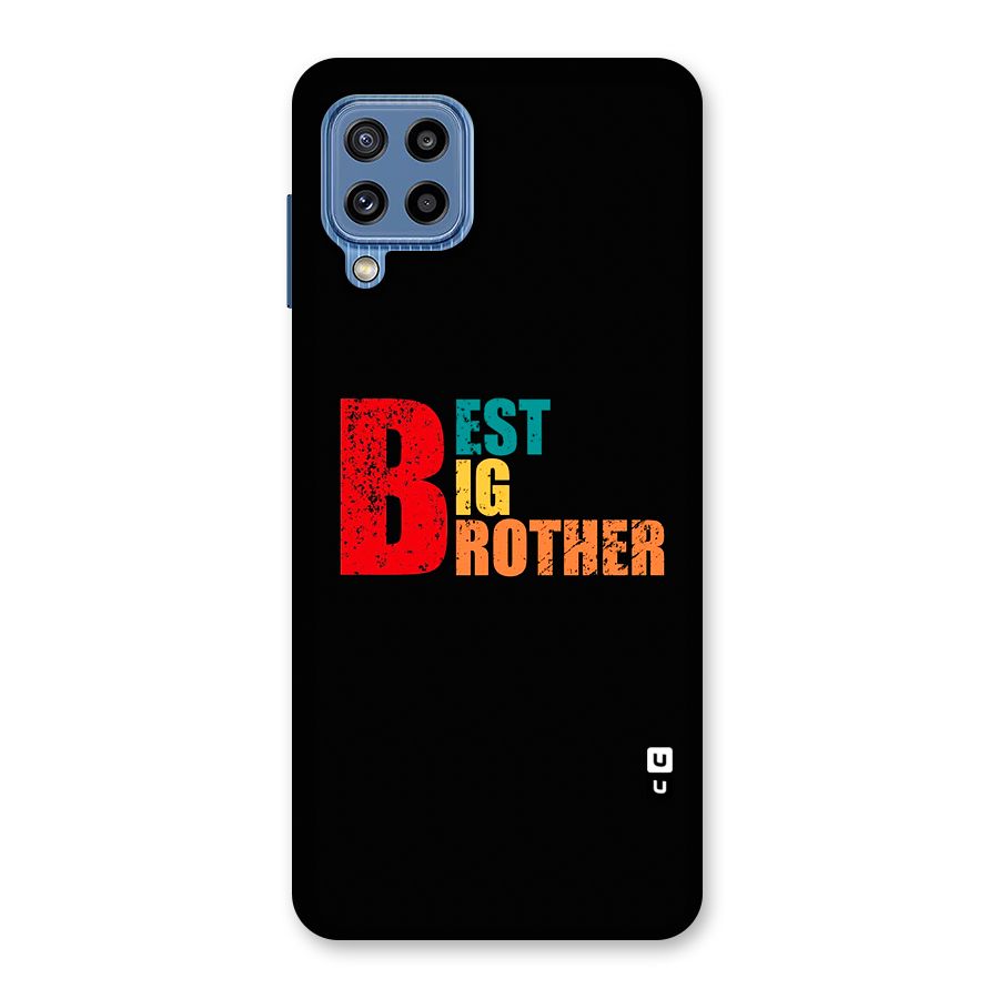 Best Big Brother Glass Back Case for Galaxy M32