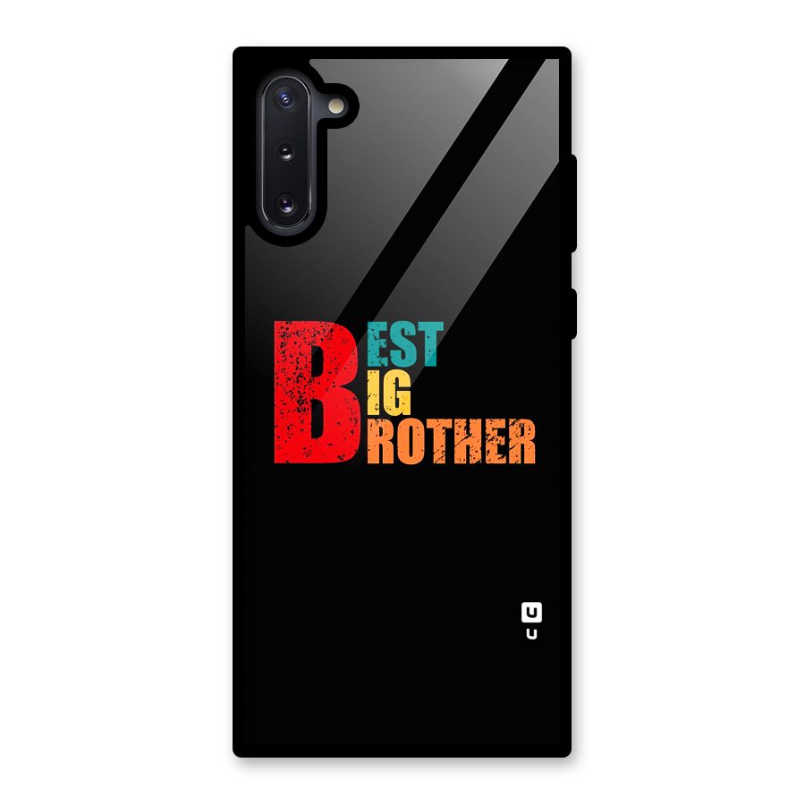 Best Big Brother Glass Back Case for Galaxy Note 10