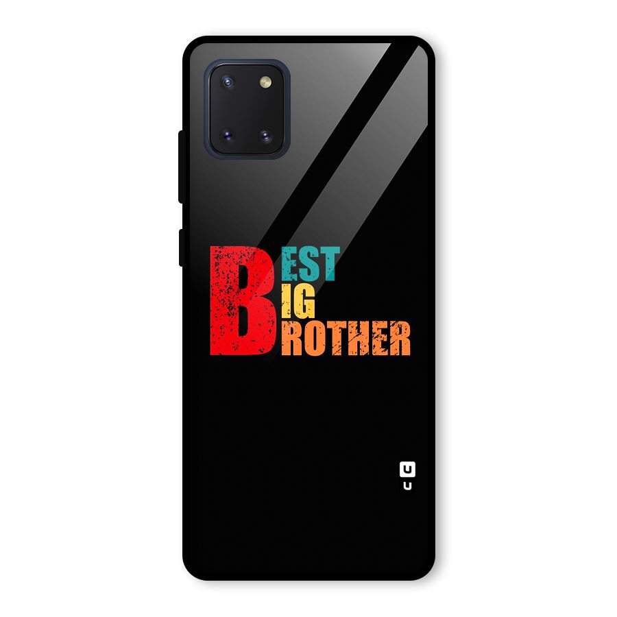 Best Big Brother Glass Back Case for Galaxy Note 10 Lite