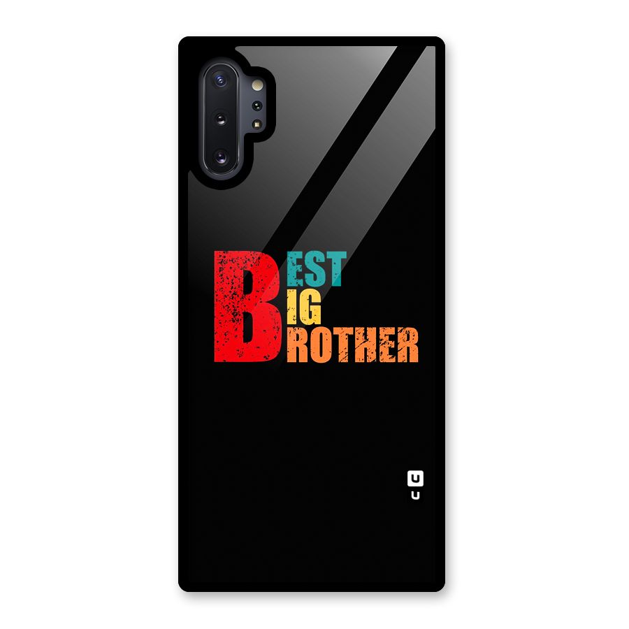 Best Big Brother Glass Back Case for Galaxy Note 10 Plus