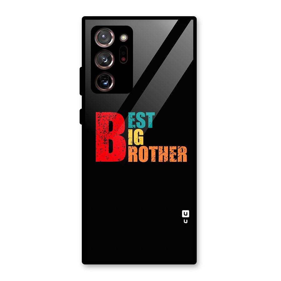 Best Big Brother Glass Back Case for Galaxy Note 20 Ultra 5G