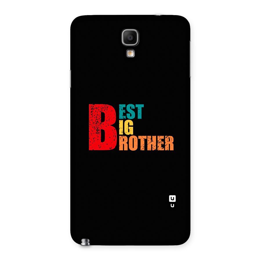 Best Big Brother Back Case for Galaxy Note 3 Neo