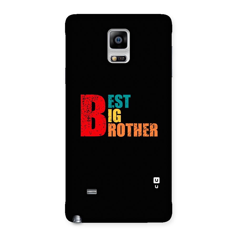 Best Big Brother Back Case for Galaxy Note 4