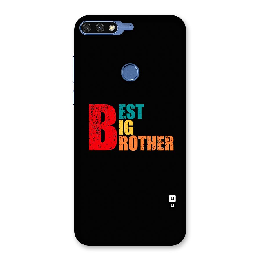Best Big Brother Back Case for Honor 7C