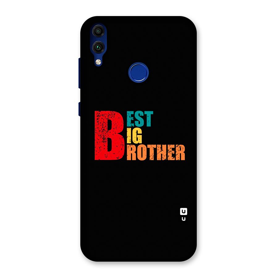 Best Big Brother Back Case for Honor 8C