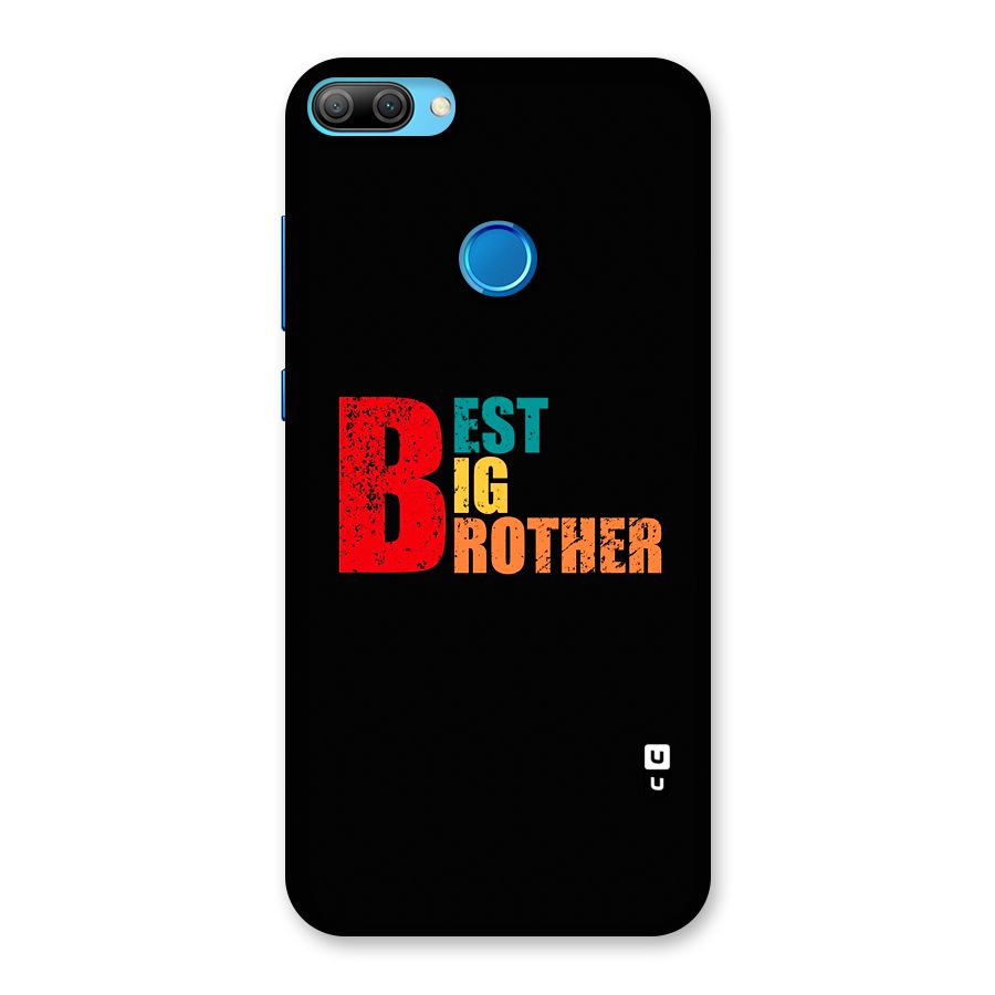 Best Big Brother Back Case for Honor 9N