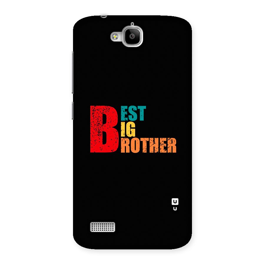 Best Big Brother Back Case for Honor Holly