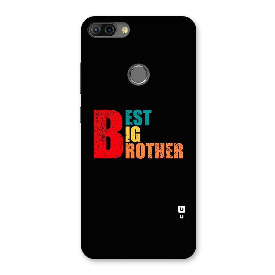 Best Big Brother Back Case for Infinix Hot 6 Pro