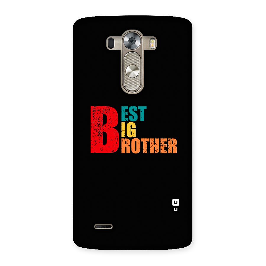 Best Big Brother Back Case for LG G3