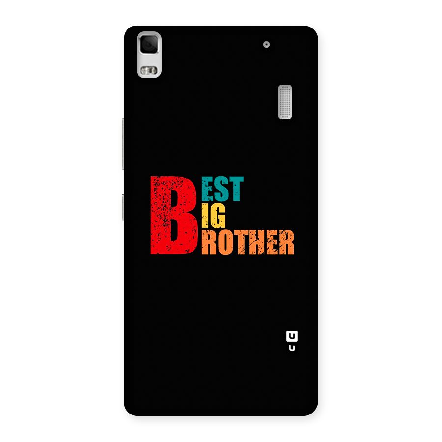 Best Big Brother Back Case for Lenovo A7000