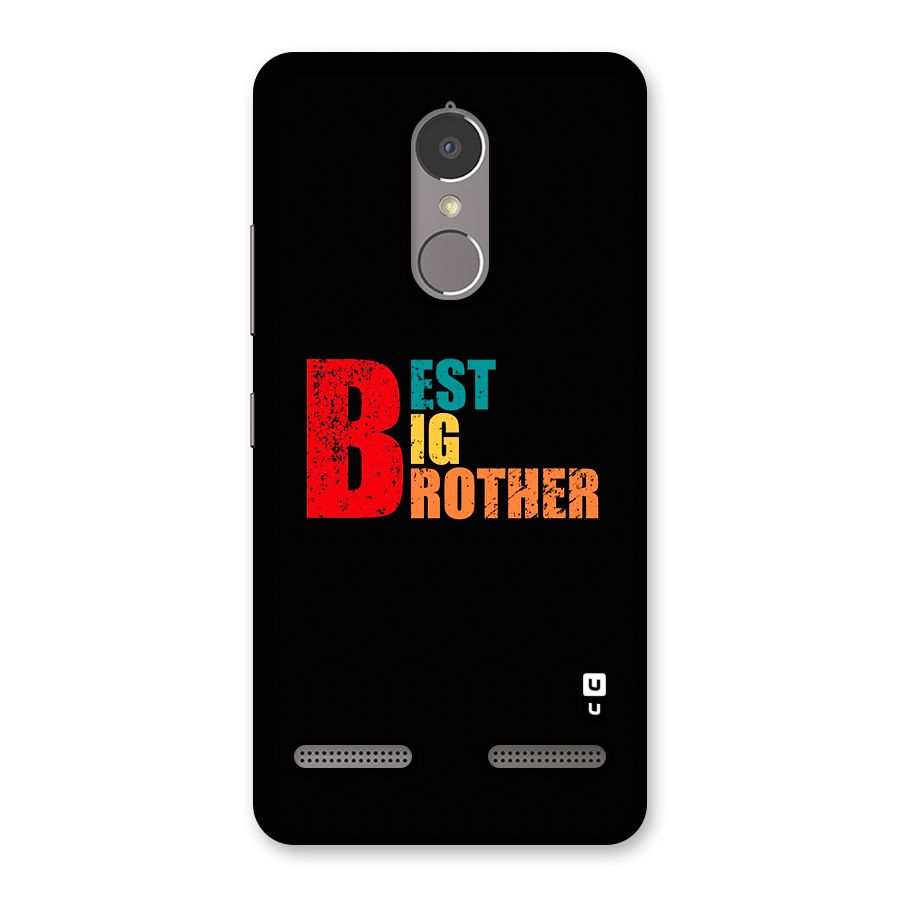 Best Big Brother Back Case for Lenovo K6