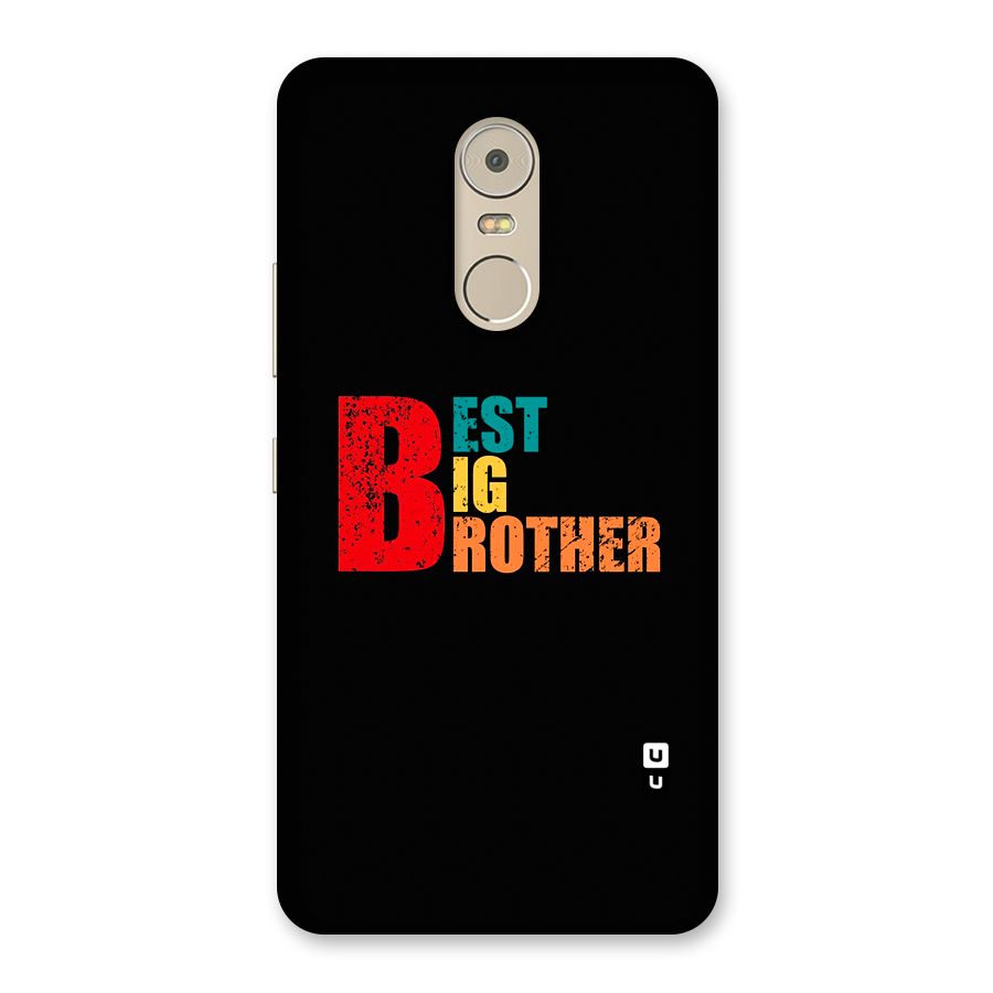 Best Big Brother Back Case for Lenovo K6 Note