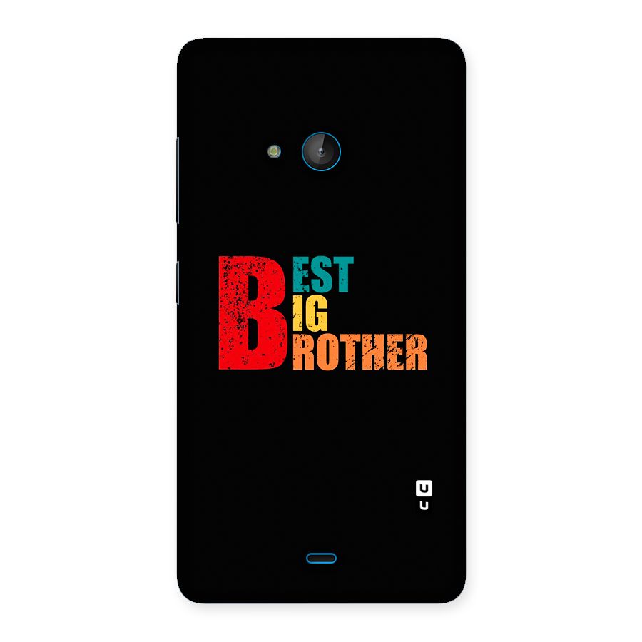 Best Big Brother Back Case for Lumia 540