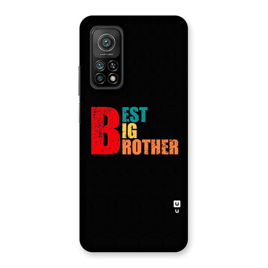 Best Big Brother Back Case for Mi 10T 5G