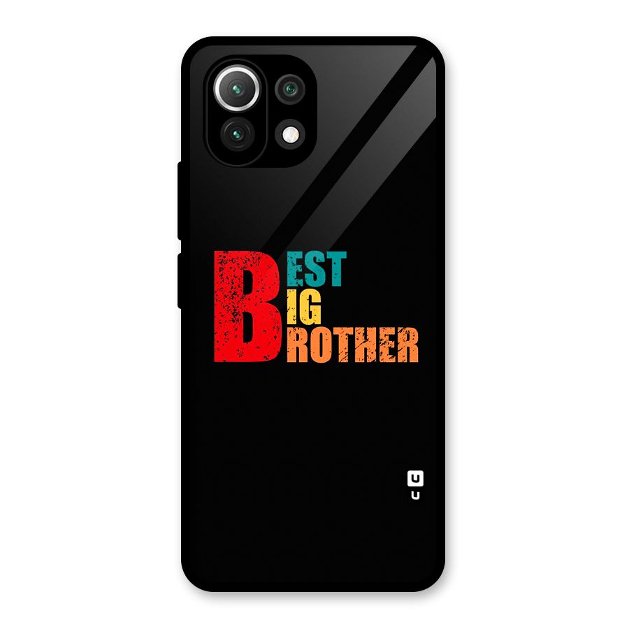 Best Big Brother Glass Back Case for Mi 11 Lite NE 5G