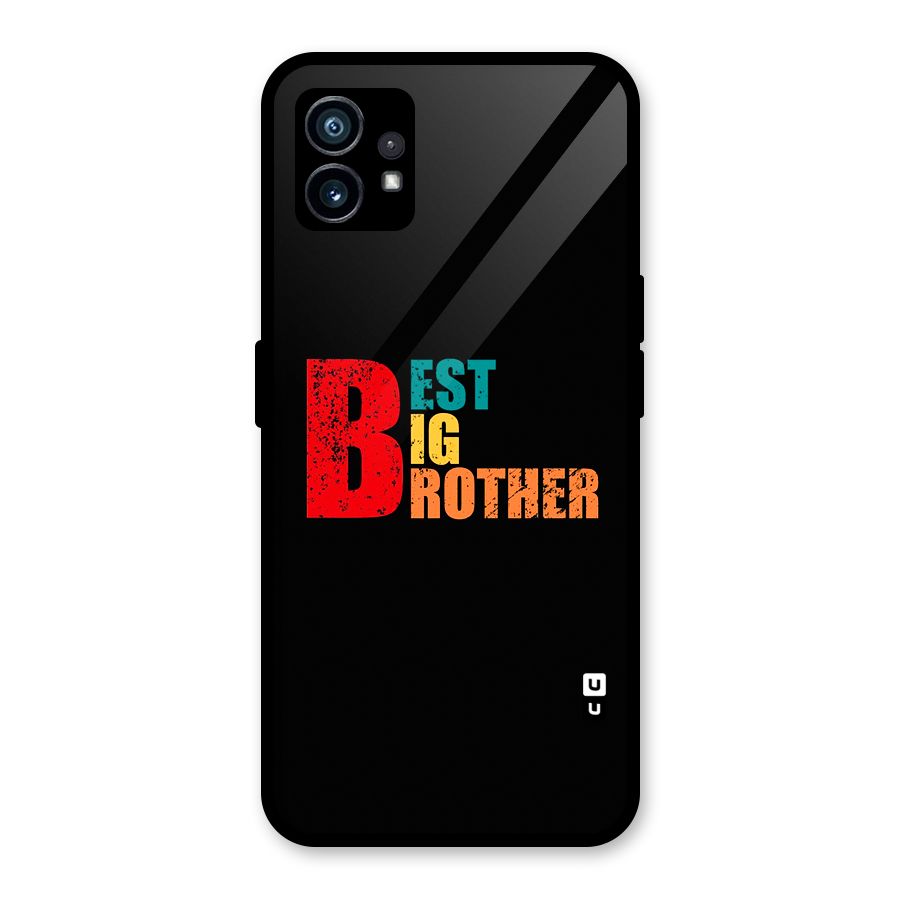 Best Big Brother Glass Back Case for Nothing Phone 1