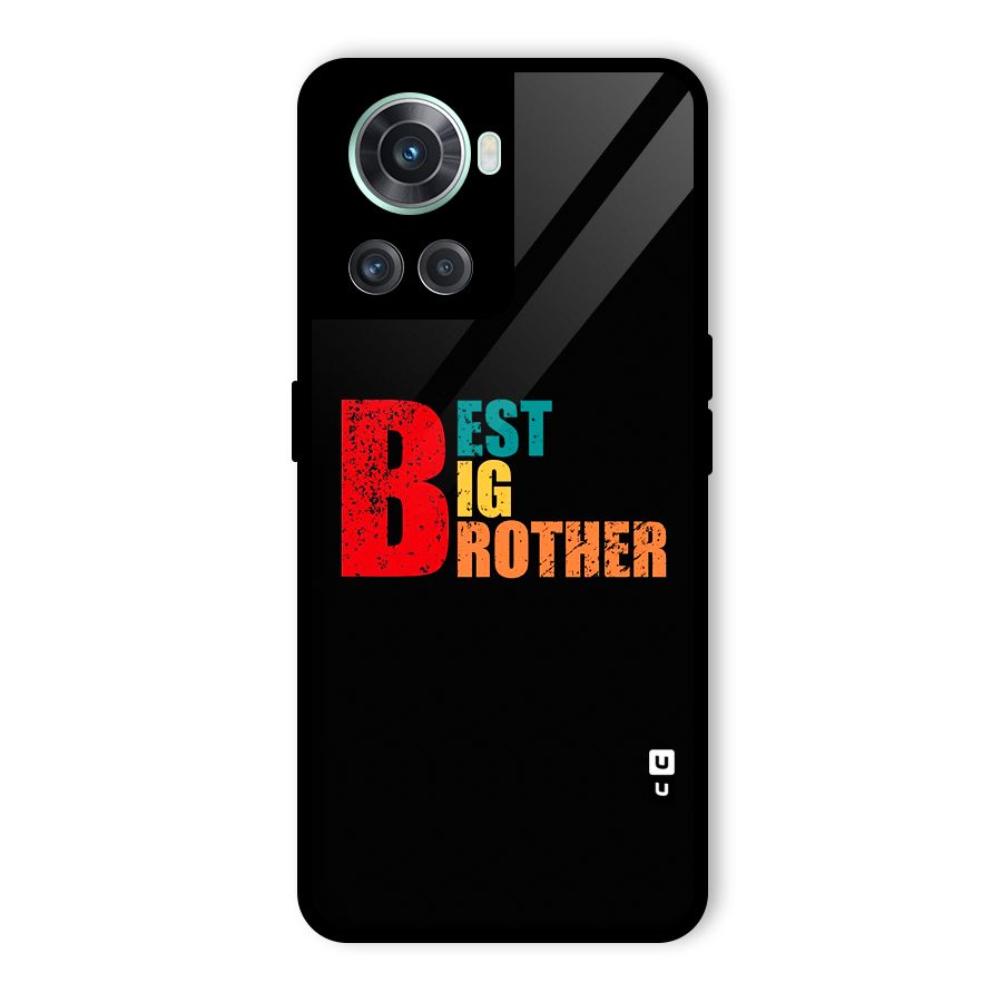 Best Big Brother Glass Back Case for OnePlus 10R