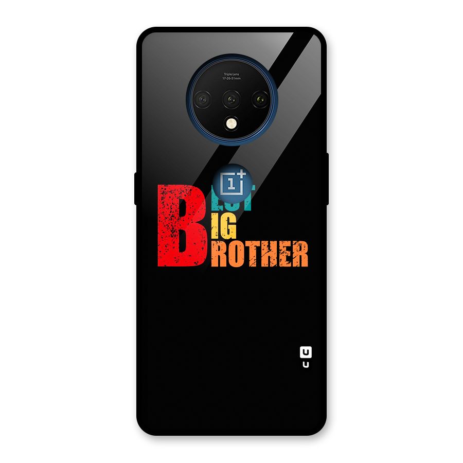 Best Big Brother Glass Back Case for OnePlus 7T