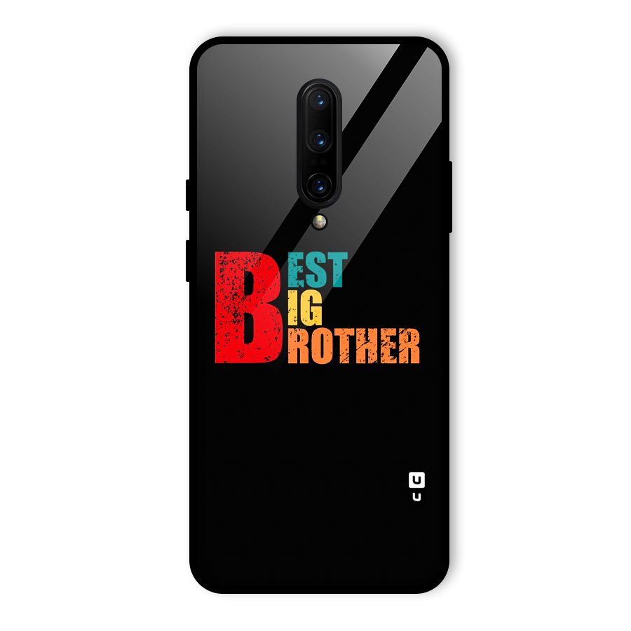 Best Big Brother Glass Back Case for OnePlus 7 Pro