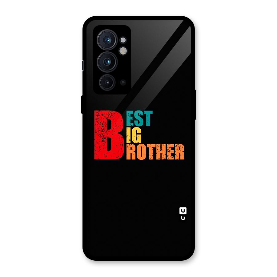 Best Big Brother Glass Back Case for OnePlus 9RT 5G